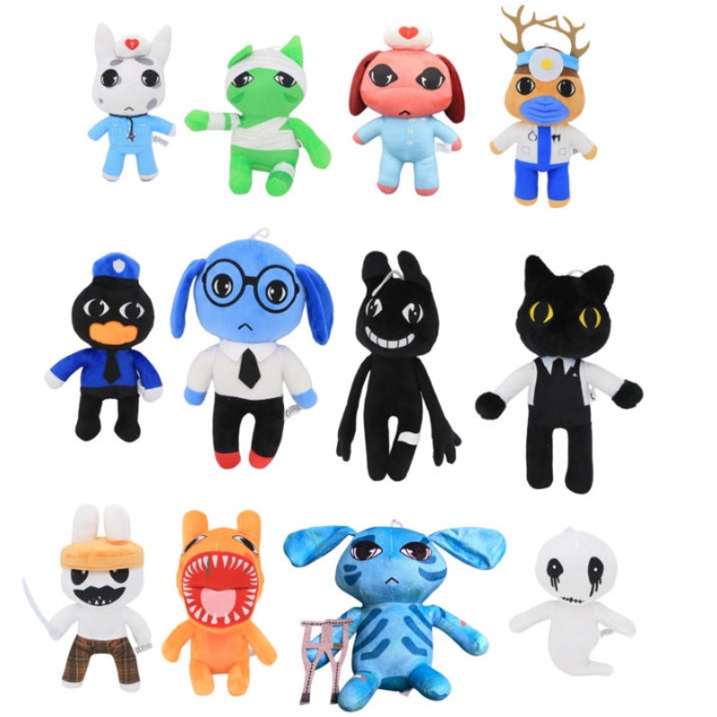 Gaming Accessories Toys - Horror Game Animal Hospital Plush Dolls,Soft