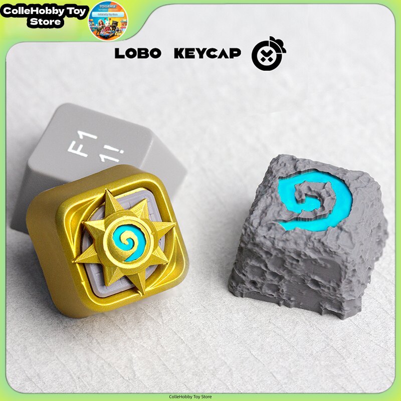 Gaming Accessories Toys - Lobo Keycap Resin Backlit Artisan Keycap