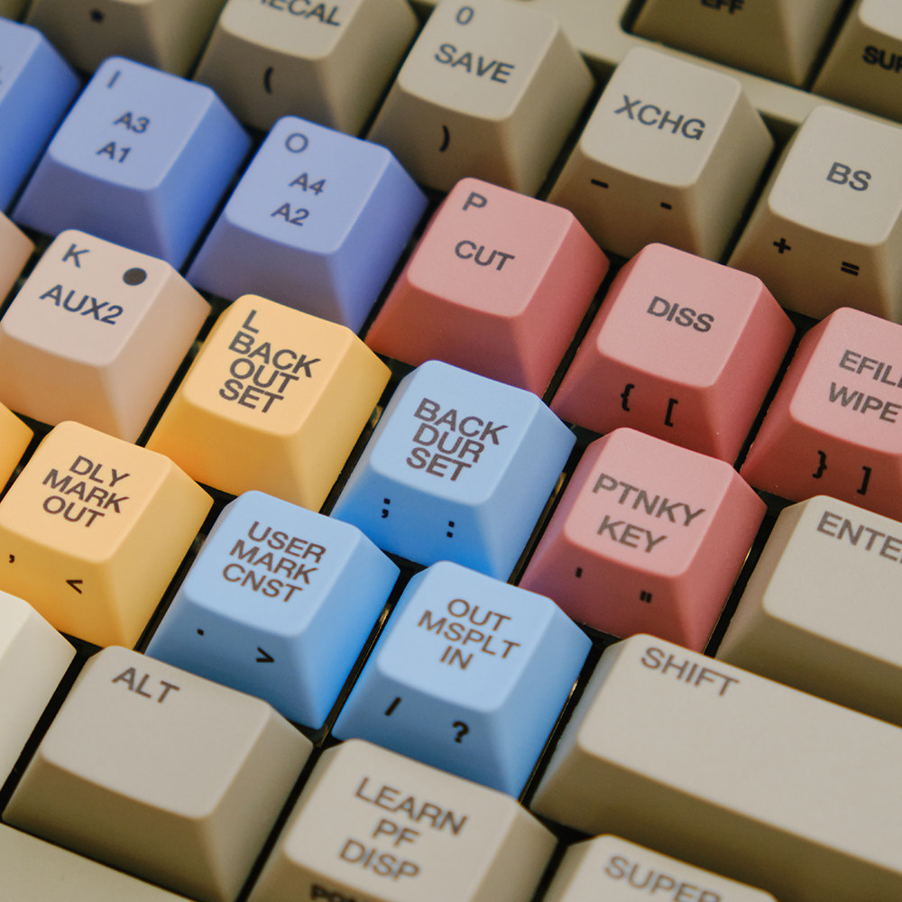 FBB Keycaps S9000 Retro Style  - огляд і ціна Gaming Accessories Retro