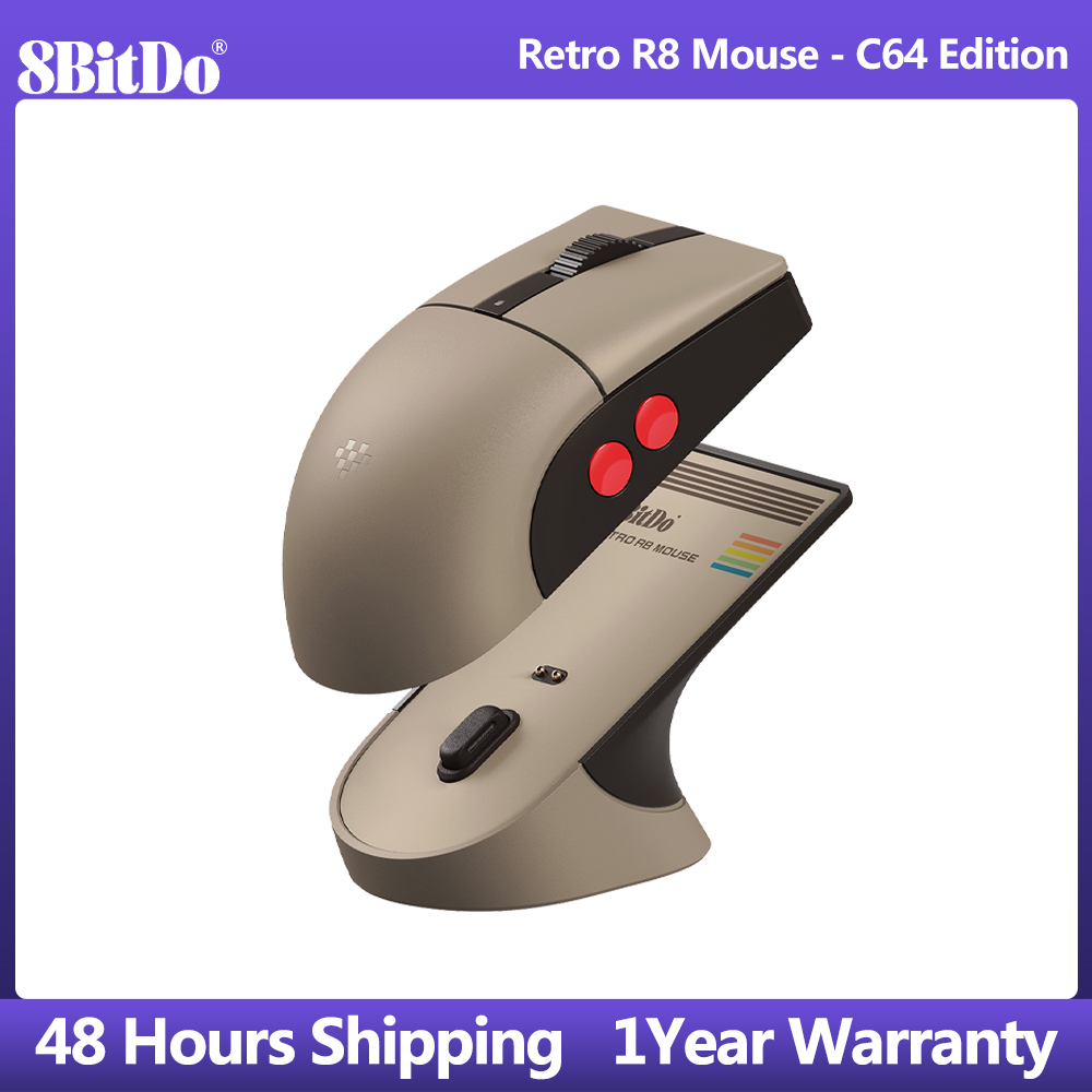 8BitDo Retro R8 Mouse with Mic - огляд і ціна Gaming Accessories Retro