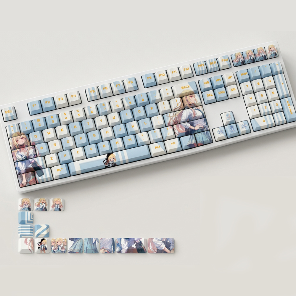 Anime Gaming Keycaps 122 Keys  - огляд і ціна Gaming Accessories Aesthetic