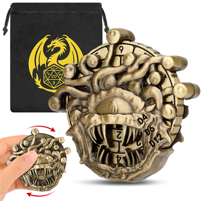 Retro Beholder Shape Metal Dic - огляд і ціна Gaming Accessories Retro