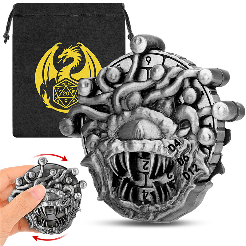 Retro Beholder Shape Metal Dic - огляд і ціна Gaming Accessories Retro