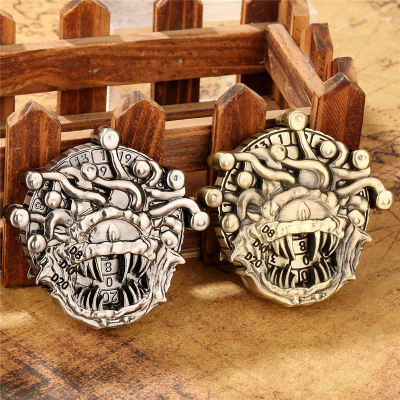 Retro Beholder Shape Metal Dic - огляд і ціна Gaming Accessories Retro