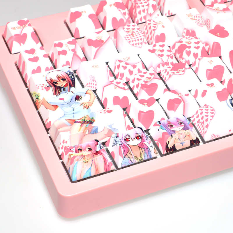 108 Keys PBT 5 Sides Dye Subbe - огляд і ціна Gaming Accessories Aesthetic