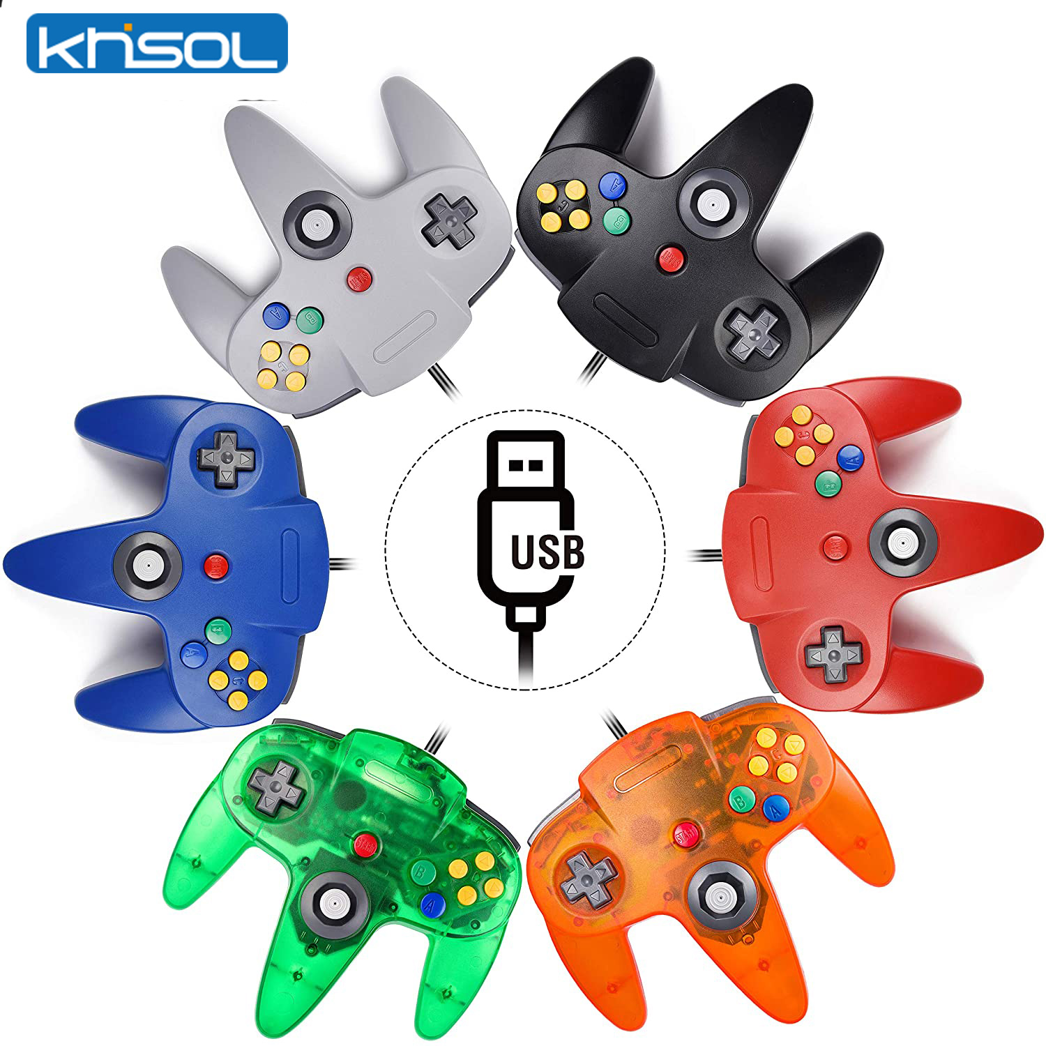 N64 Controller Classic USB Wir - огляд і ціна Gaming Accessories Retro